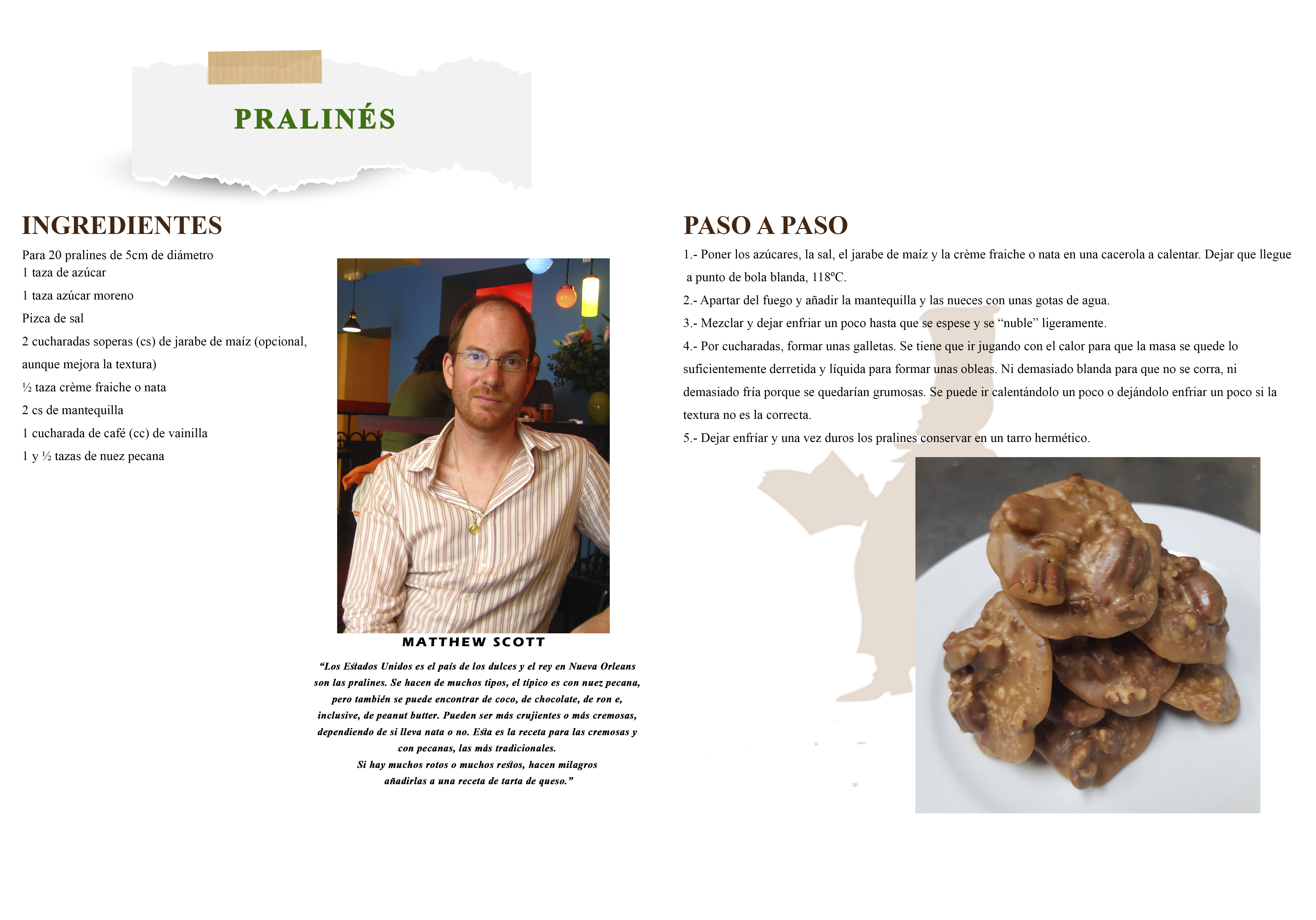 Recetas de Navidad 2021 - pralinés